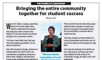 TAFT UNION HSD: Dr. Blanca Cavazos